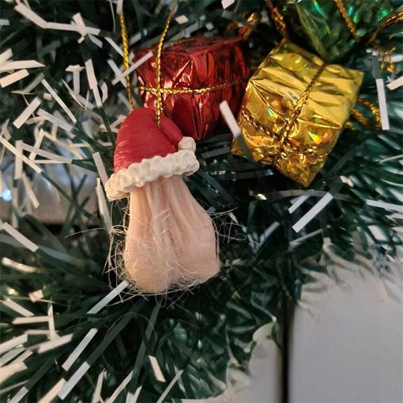Akryl 3D julekugle, elegant ophæng til juletræer. Festlig julepynt.