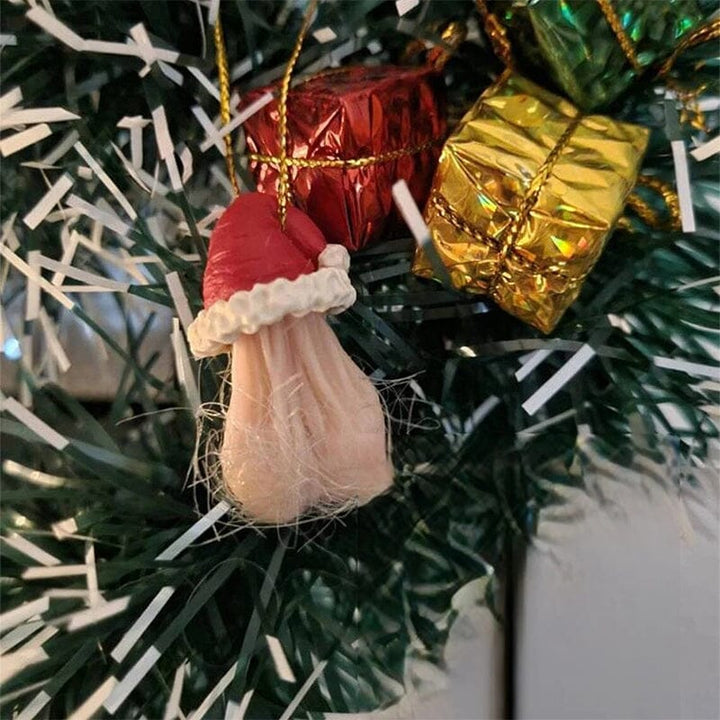 Akryl 3D julekugle, elegant ophæng til juletræer. Festlig julepynt.