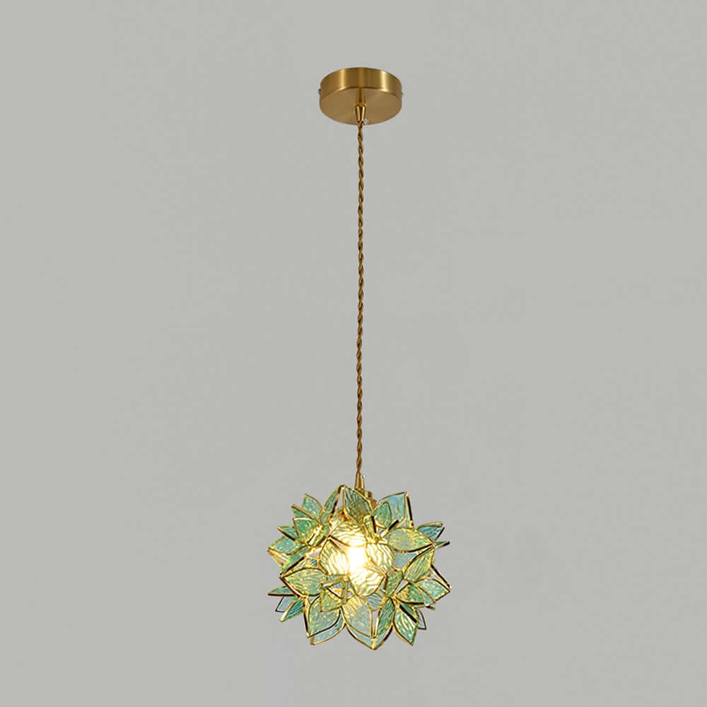 Håndlavet Kapiz Skal Loftslampe