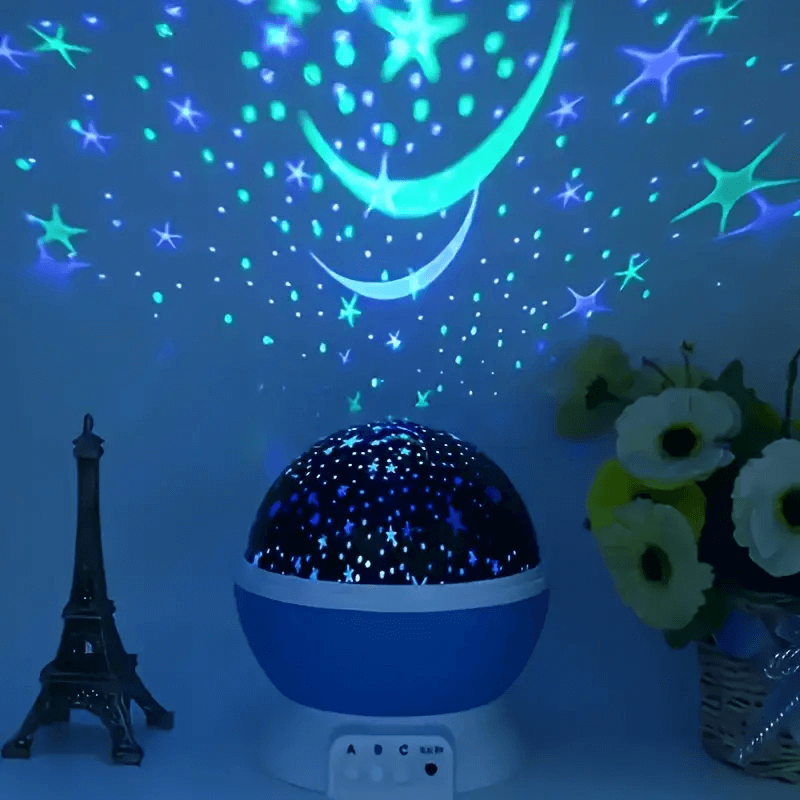 Børns Stjerneprojektor Natlampe