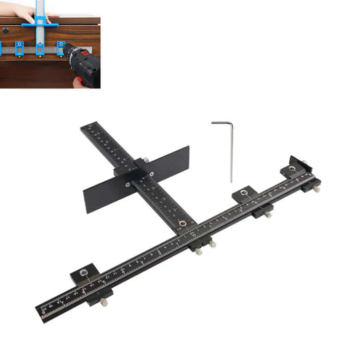 Præcisionsinstallationsskabelon til møbler