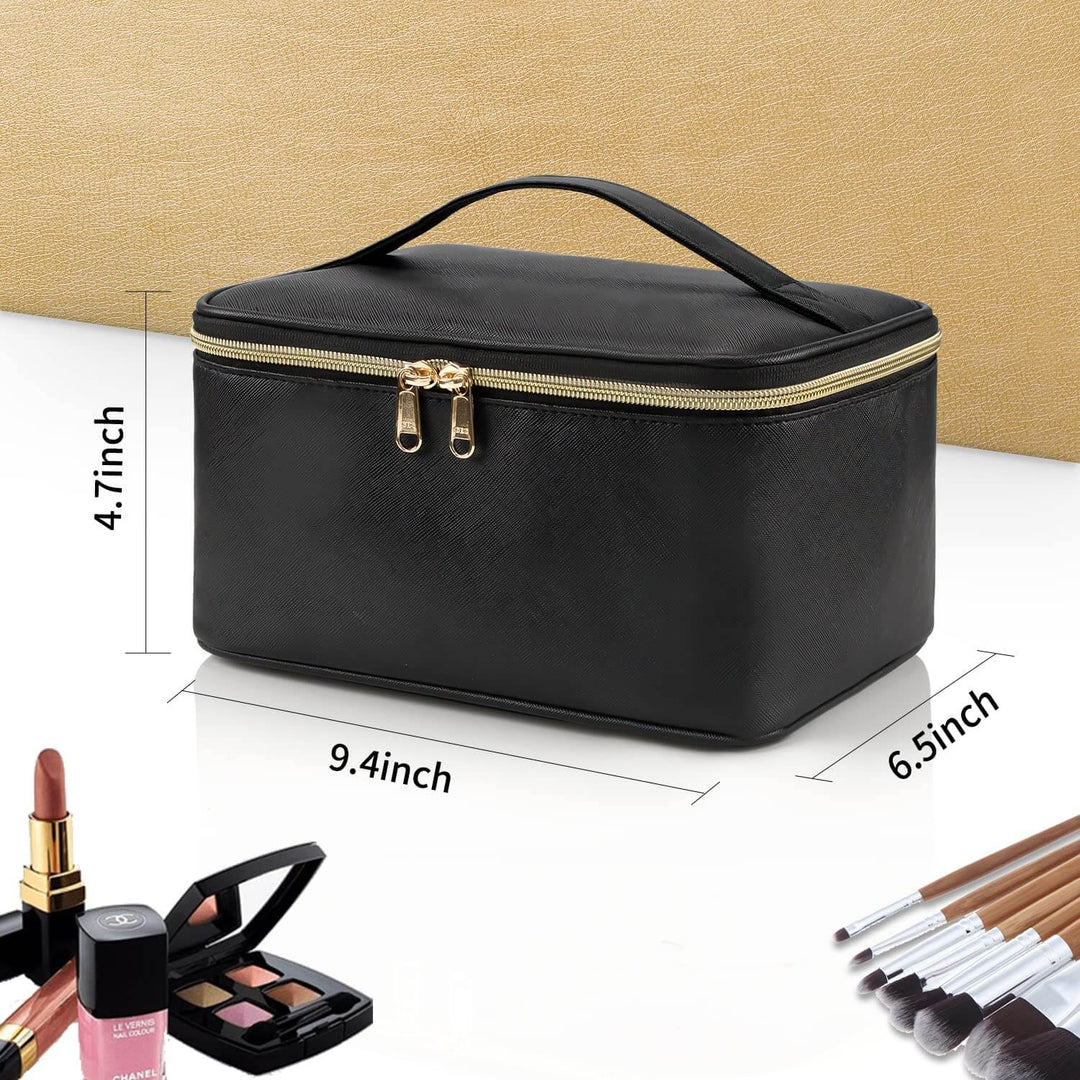 Rejse Make-up Organizer med justerbare rum