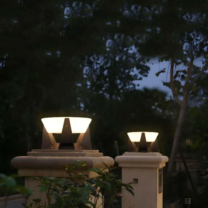 Solar havelampe i Japan-stil - ZenGlow