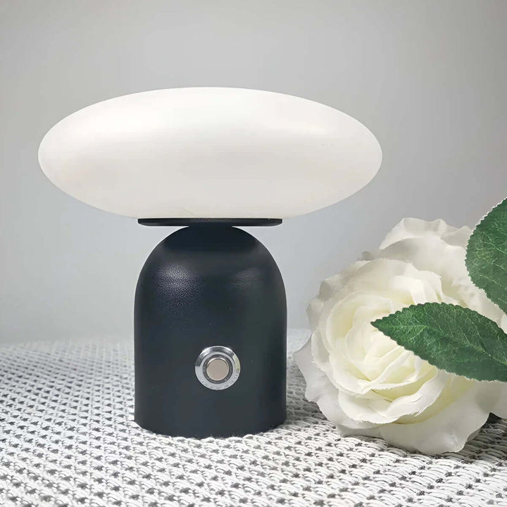 LED Bordpladelampe Svamp Design med Genopladeligt Batteri