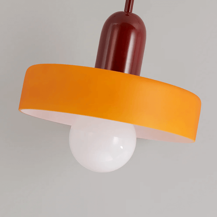 Moderne LED Glas Pendellampe med Justerbare Farver