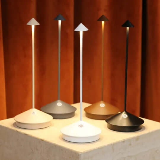 Dæmpbar LED bordlampe, vandtæt