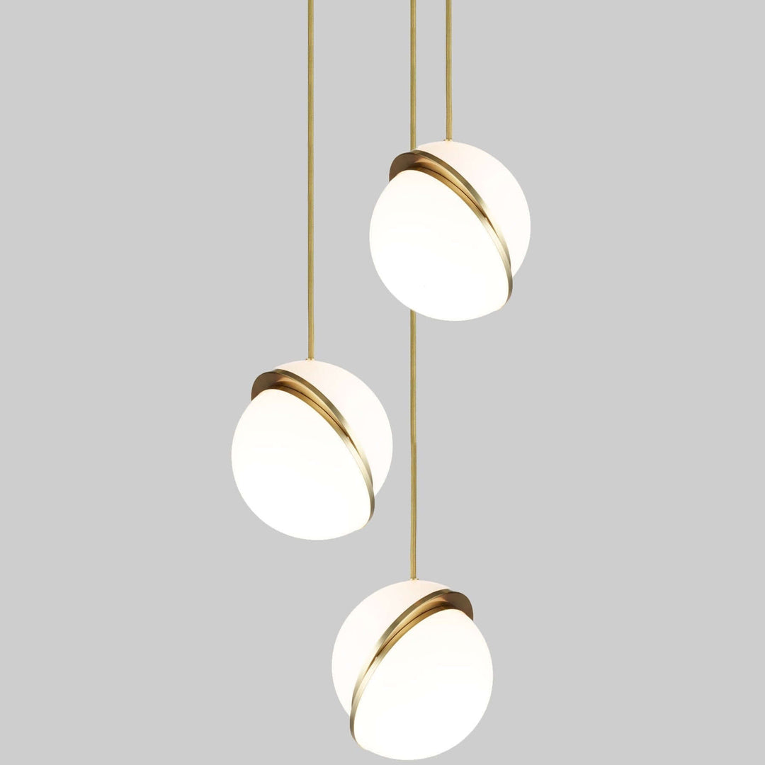 Måneformet Pendellampe i Moderne Design