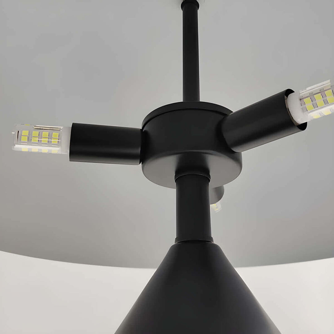 Vintage bordlampe med moderne flair