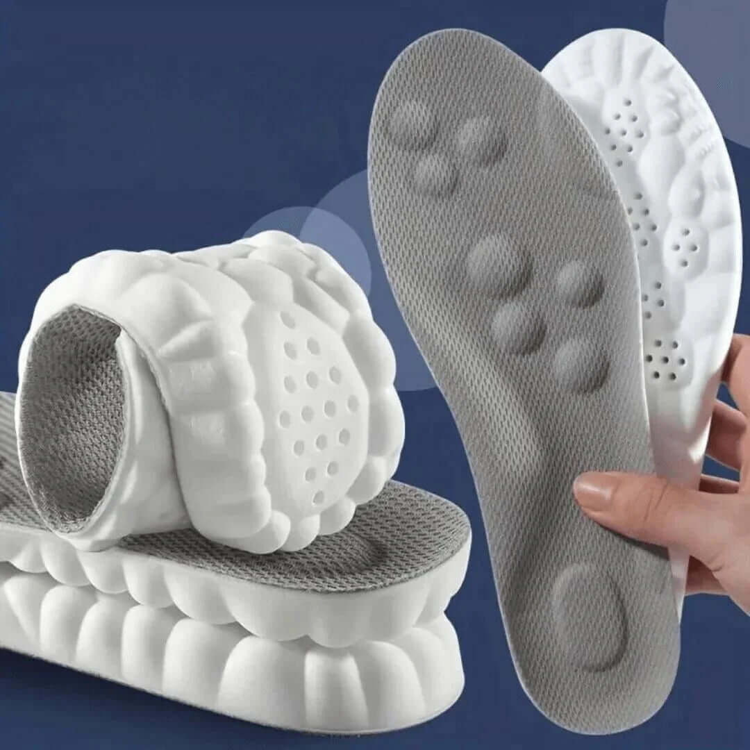 Komfort 4D Indlægssåler - Ergonomiske Fodsenge