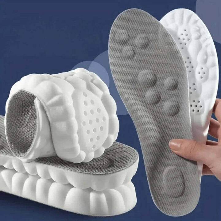 Komfort 4D Indlægssåler - Ergonomiske Fodsenge