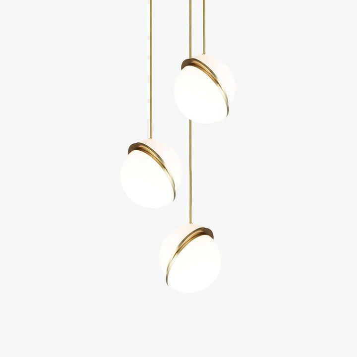 Måneformet Pendellampe i Moderne Design