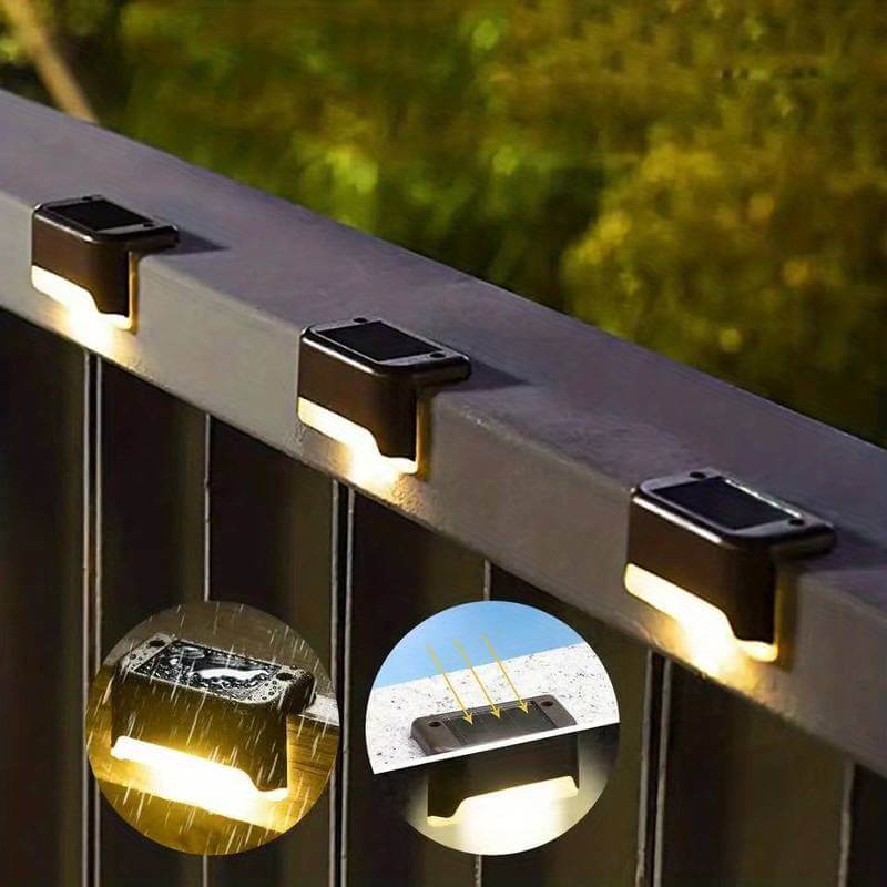 Solar LED Væglamper til Have & Terrasse Belysning