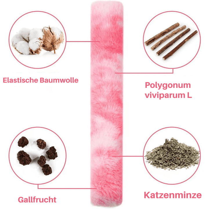 Kattelegetøj Muse Plysdyr med Katteurt