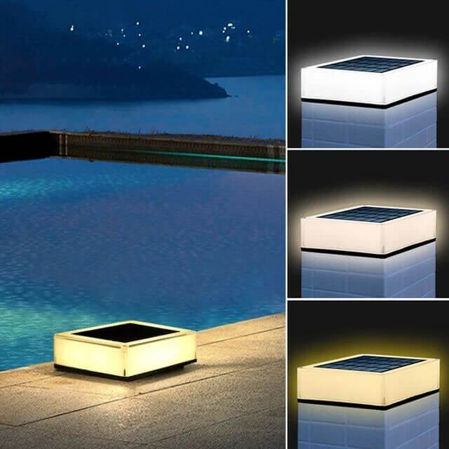 LED Solar Udendørslampe, Vandtæt