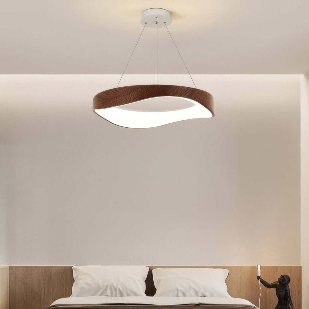 Moderne Rund LED-Pendellampe til Hjemmet