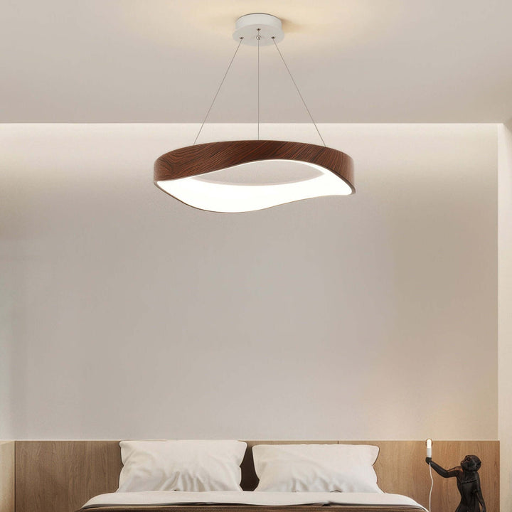 Moderne Rund LED-Pendellampe til Hjemmet
