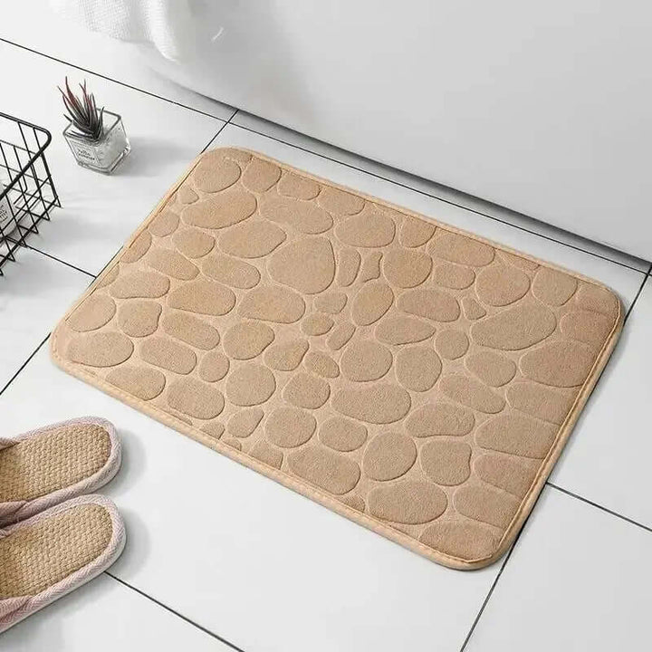 Skridsikker Memory Foam Bademåtte & Stuemåtte