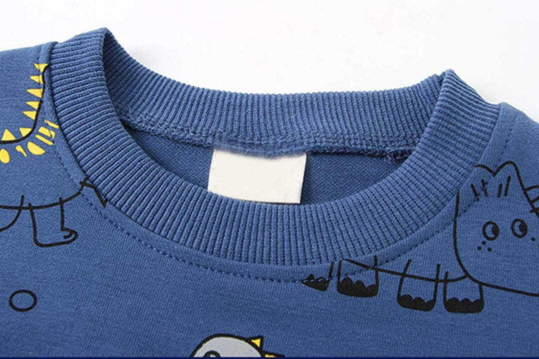 Børns Dinotøj Sæt - T-shirt & Bukser til Børn