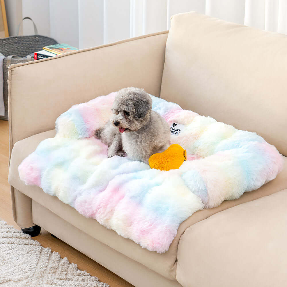 Hundesofa Beskyttelsestæppe – Deluxe Plys Seng