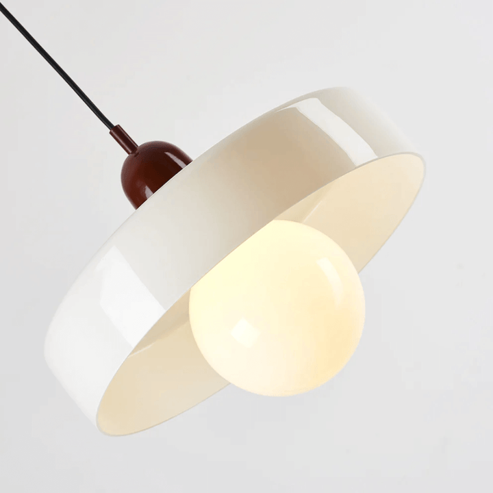 Moderne LED Glas Pendellampe med Justerbare Farver