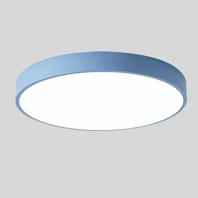Moderne Rund LED Loft Træloftlampe