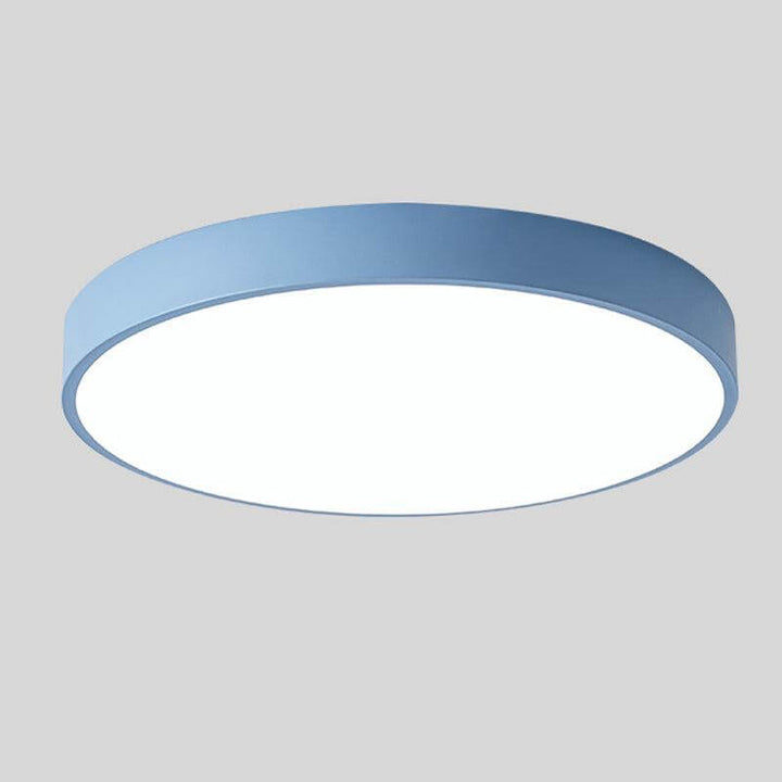 Moderne Rund LED Loft Træloftlampe