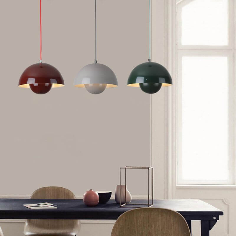 LED Pendelarmatur i urtepotte design til soveværelset