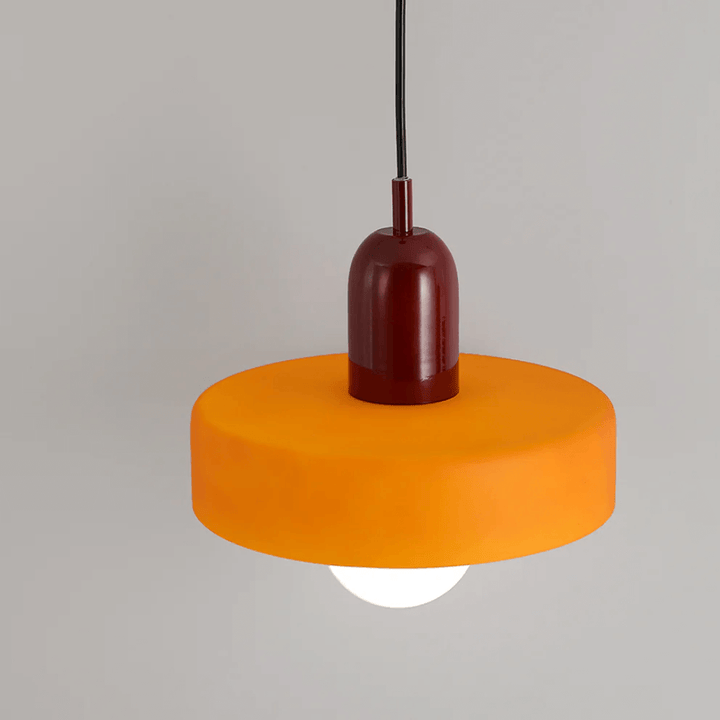 Moderne LED Glas Pendellampe med Justerbare Farver