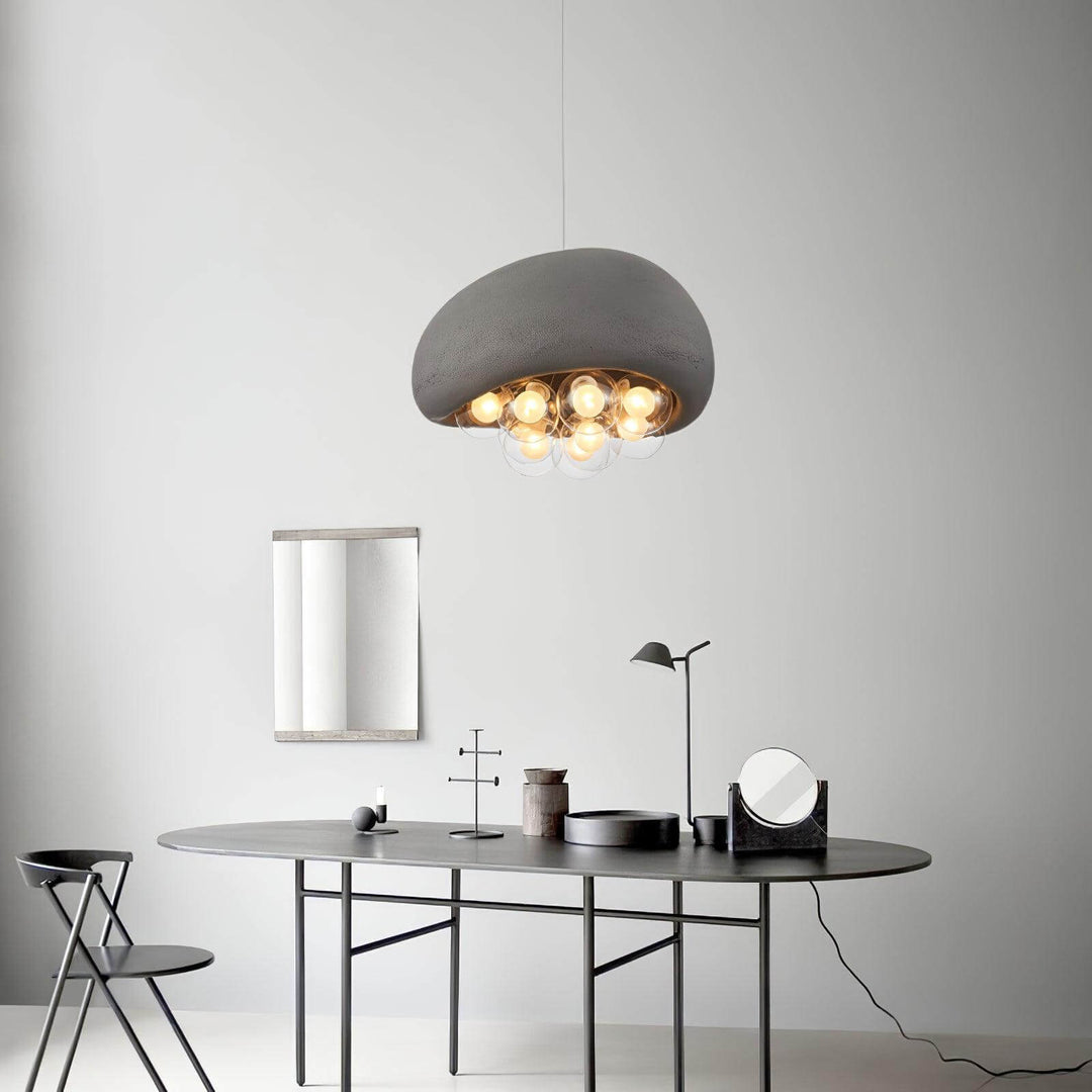 Moderne pendellampe med boble-design