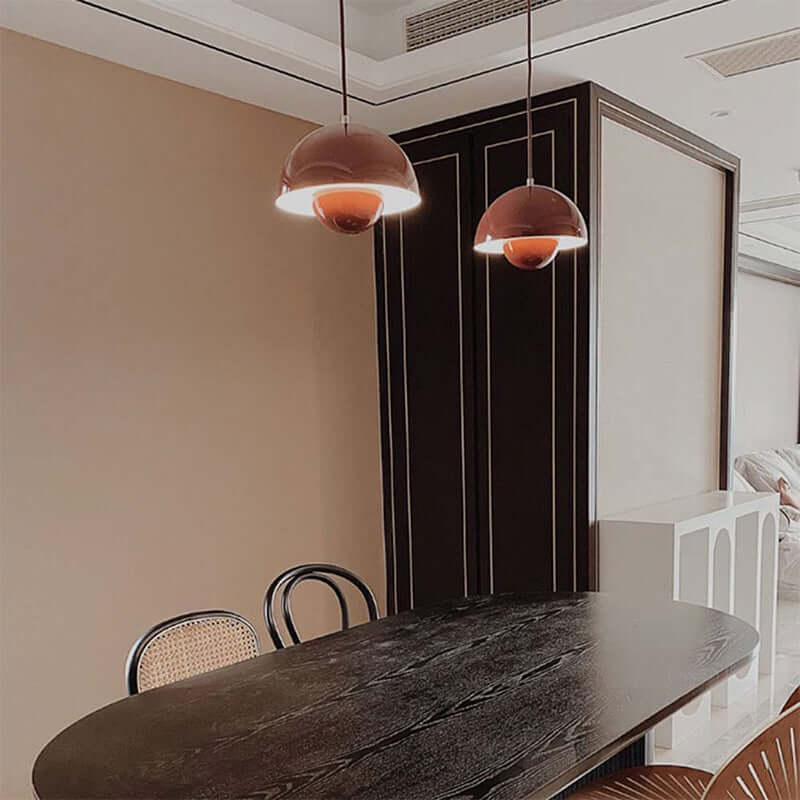 LED Pendelarmatur i urtepotte design til soveværelset