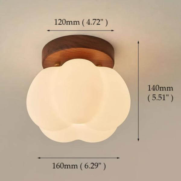 Kalebå-formet LED Loftlampe - Hyggelig Belysning
