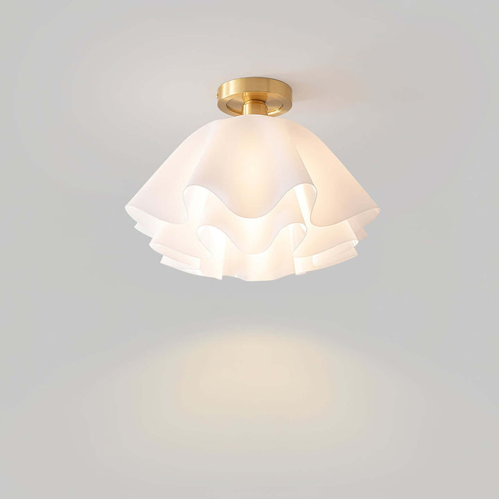 Moderne loft kobberloftslampe