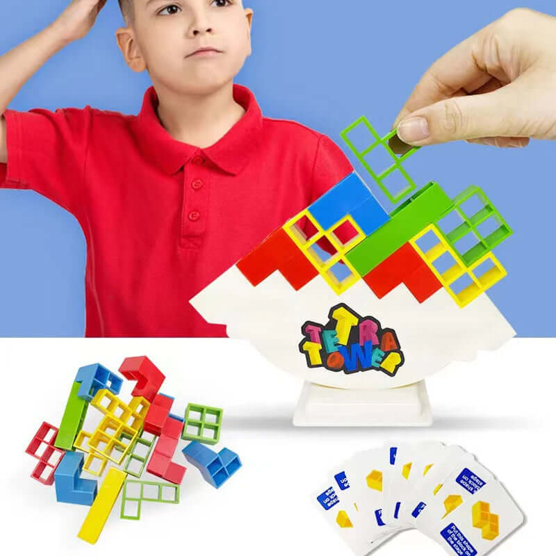 3D Kinetisk Balance Tårn - Dekoration & Afslapning