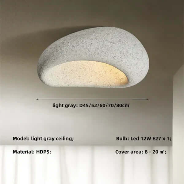 Wabi-Sabi Loft Loftslampe, 45cm, Metal
