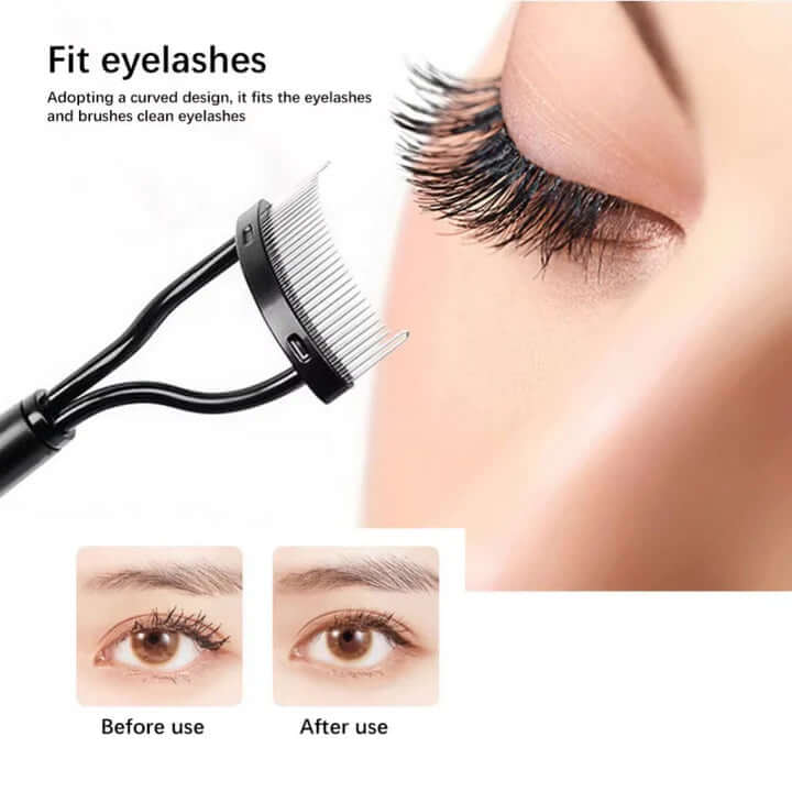 Wimperkam og Separator for Præcise Vipper