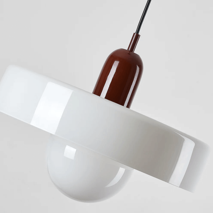 Moderne LED Glas Pendellampe med Justerbare Farver