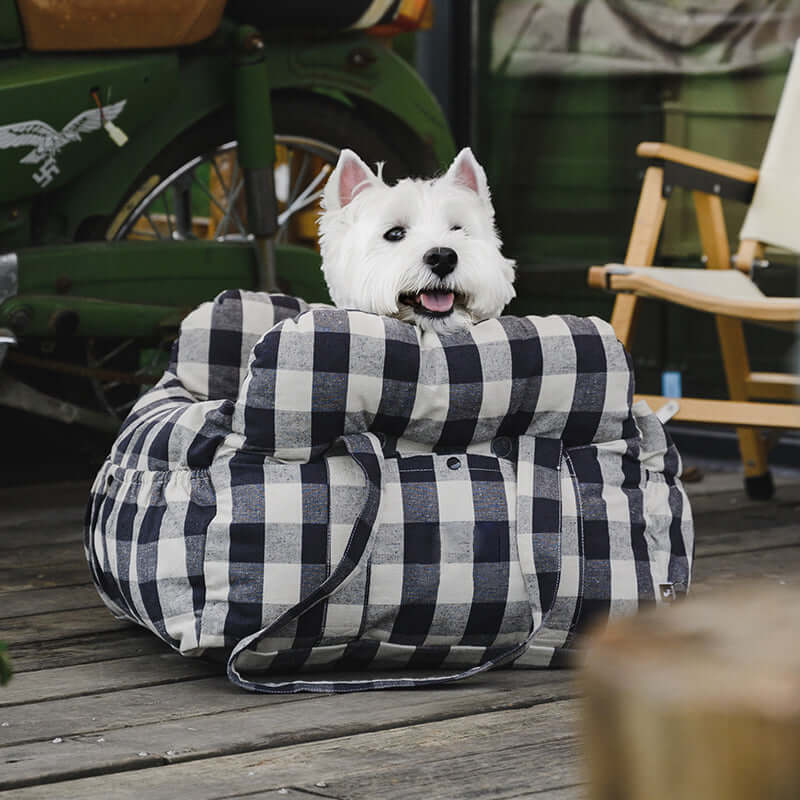 Komfortabel & Sikker Hundekurv til Bil