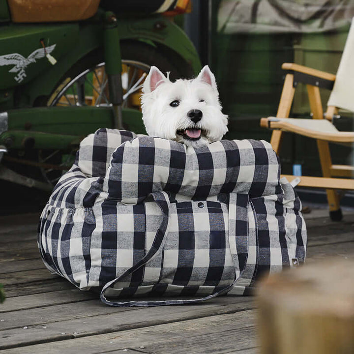 Komfortabel & Sikker Hundekurv til Bil
