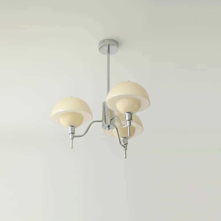 Elegant Cremefarvet Boble Lysekrone