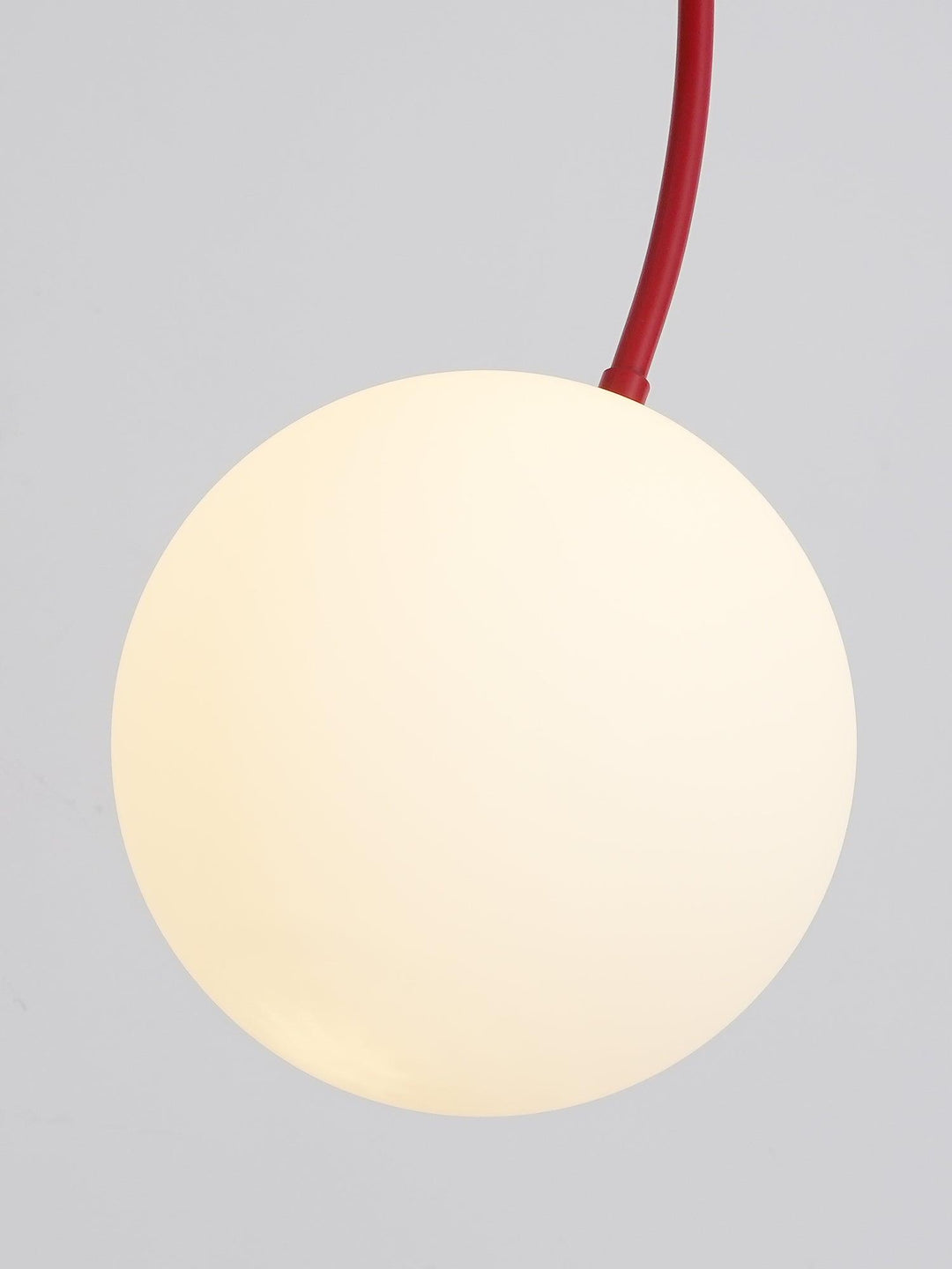 Elegant Glas & Metal Pendel Lampe