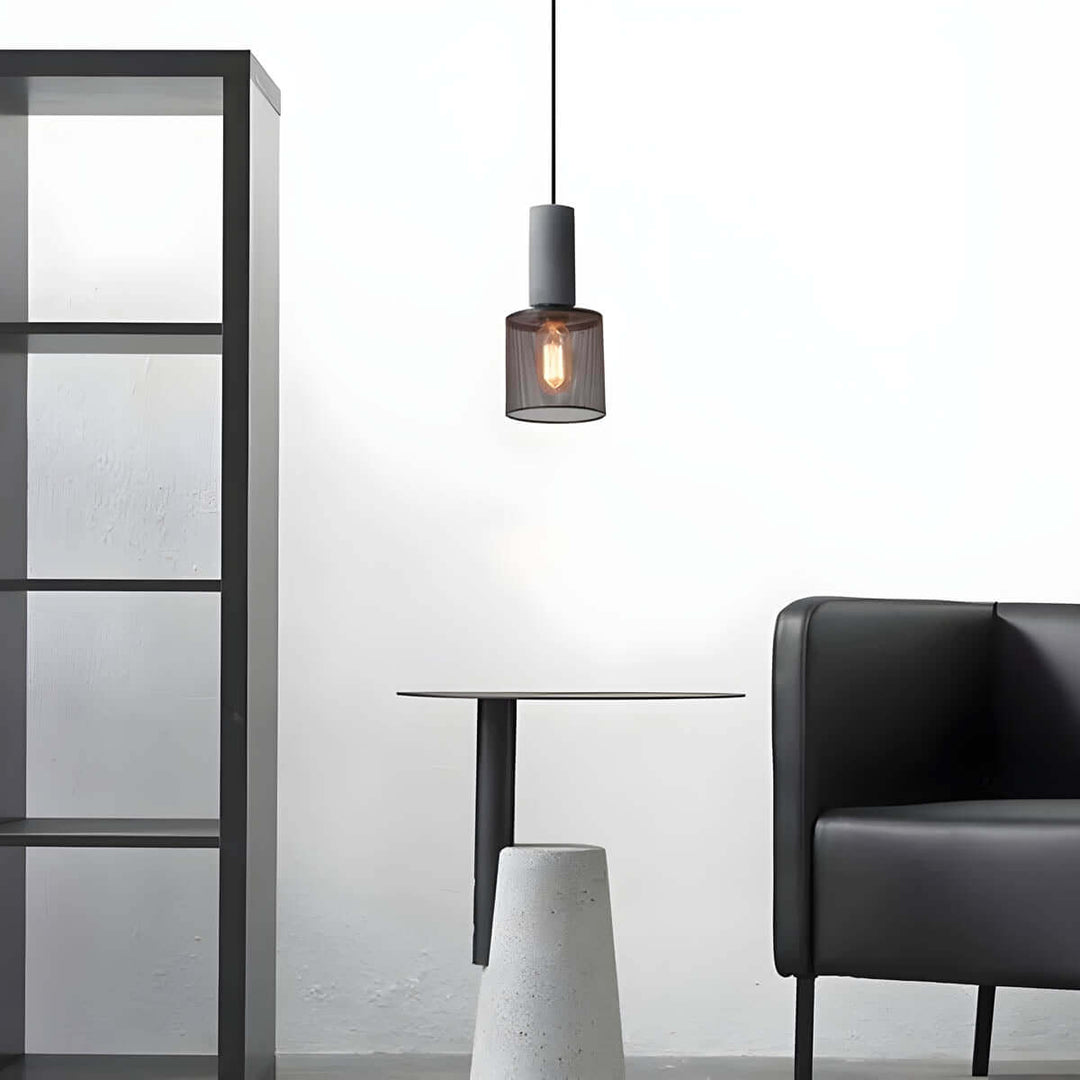 Industriel Loft Cement Pendellampe Hængelampe