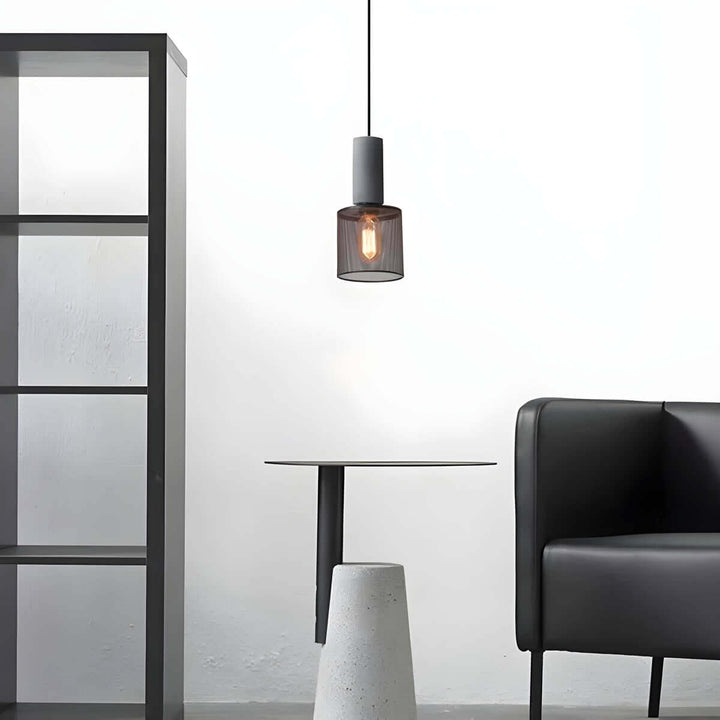 Industriel Loft Cement Pendellampe Hængelampe