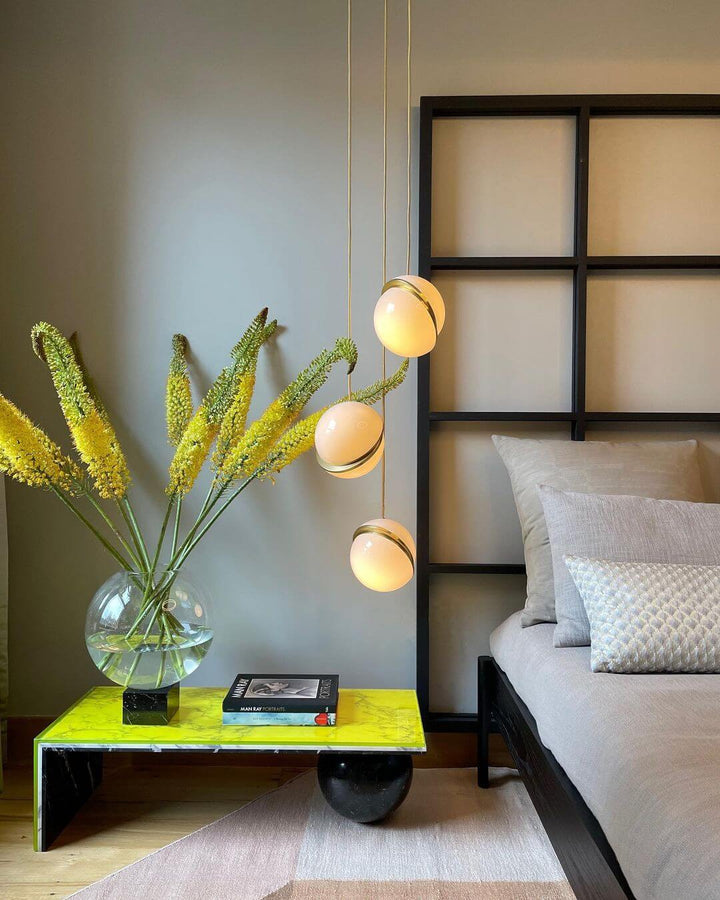 Måneformet Pendellampe i Moderne Design