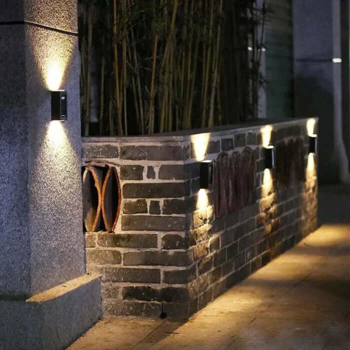Moderne Solcelle Havelampe Væglampe LED