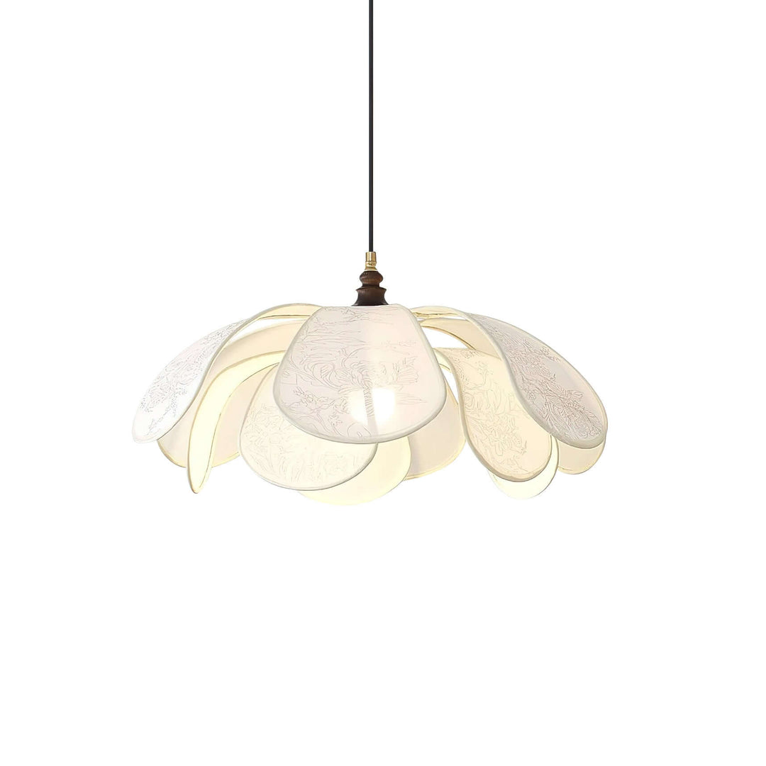 Moderne loft blomster pendellampe