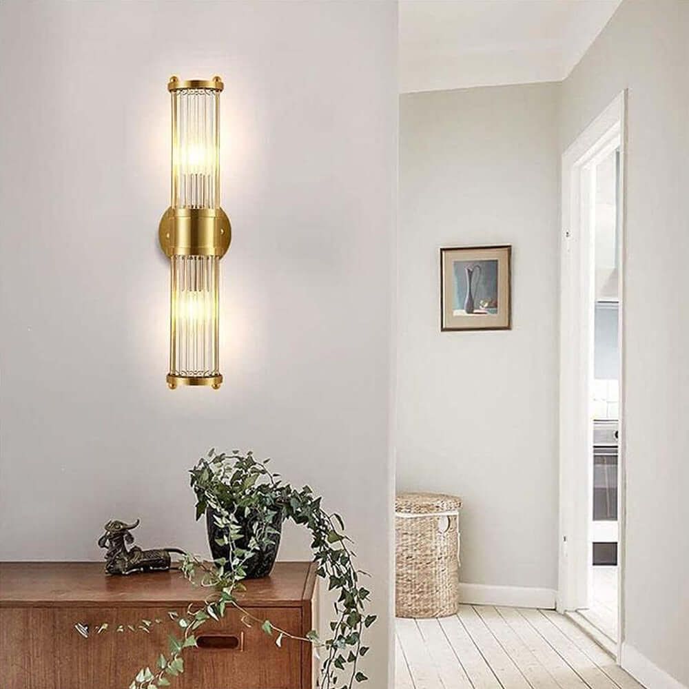 Gylden Væglampe Luksus Design til Badeværelset