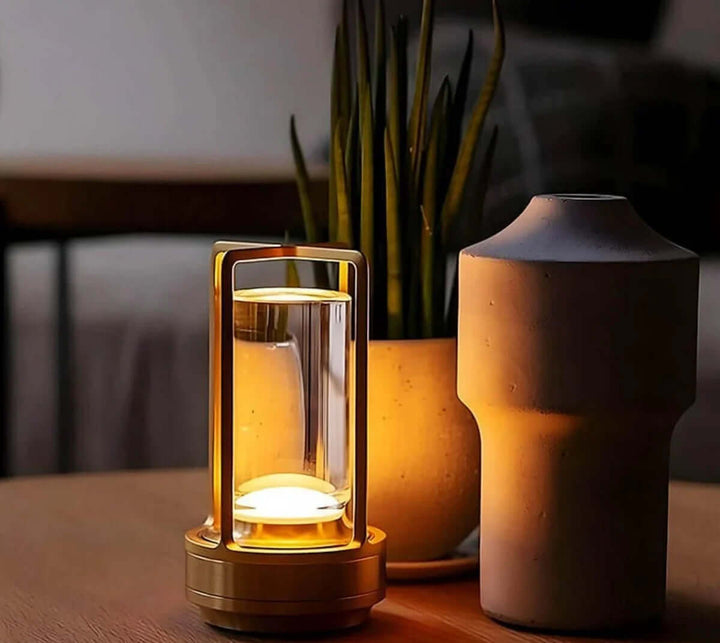 Bærbar Krystal Bordlampe - Vandtæt