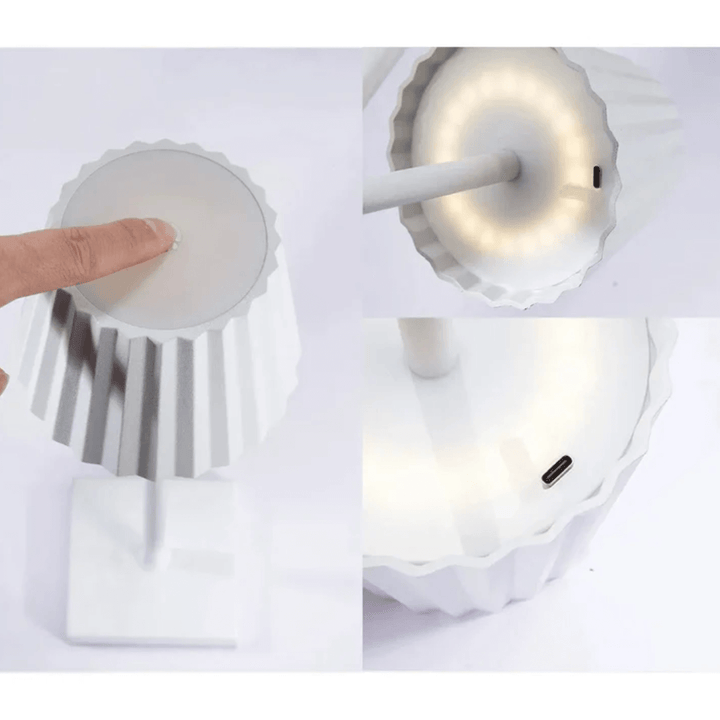 Dimbare LED Bordlampe, Trådløs