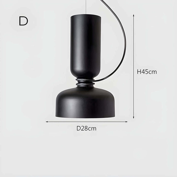 Geometrisk LED Pendellampe i Moderne Design