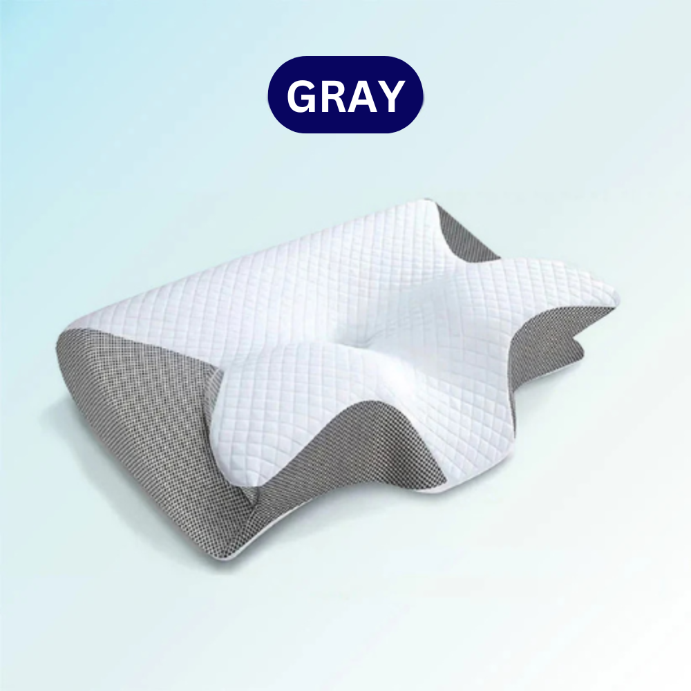 Få bedre søvn og lindring af smerter med denne ergonomiske memory foam hovedpude til nakke og ryg.